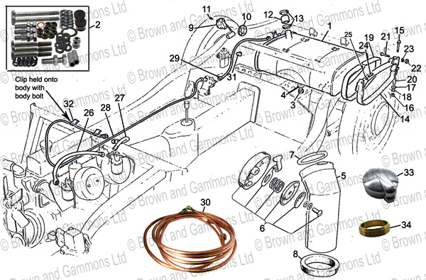 Image for Fuel tank & pipes